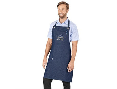 Crew Bib Apron-Aprons-Dark Blue-DB