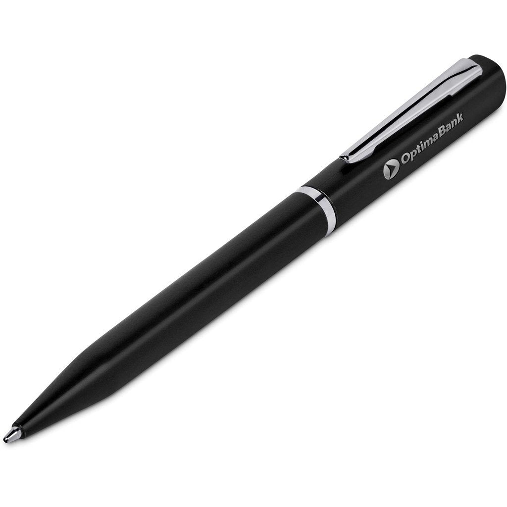 Crowne Ball Pen BLACK - Plastic Pens,Writing Instruments,Ideas for Conferences