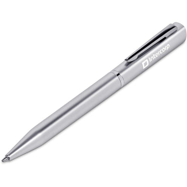 Crowne Ball Pen SILVER - Plastic Pens,Writing Instruments,Ideas for Conferences