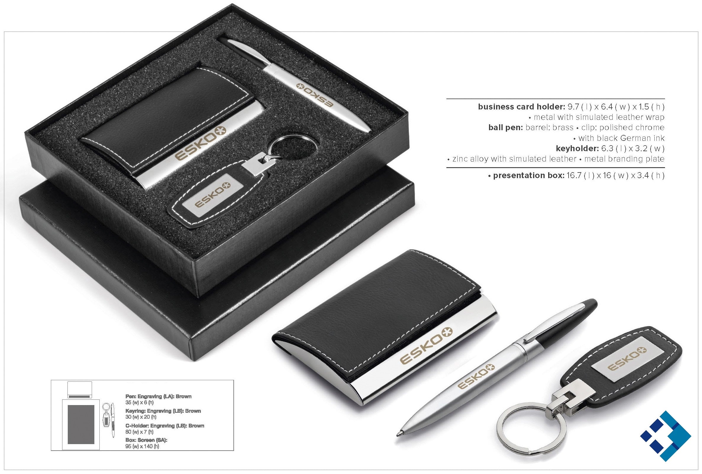 Cullen Gift Set - Stationery