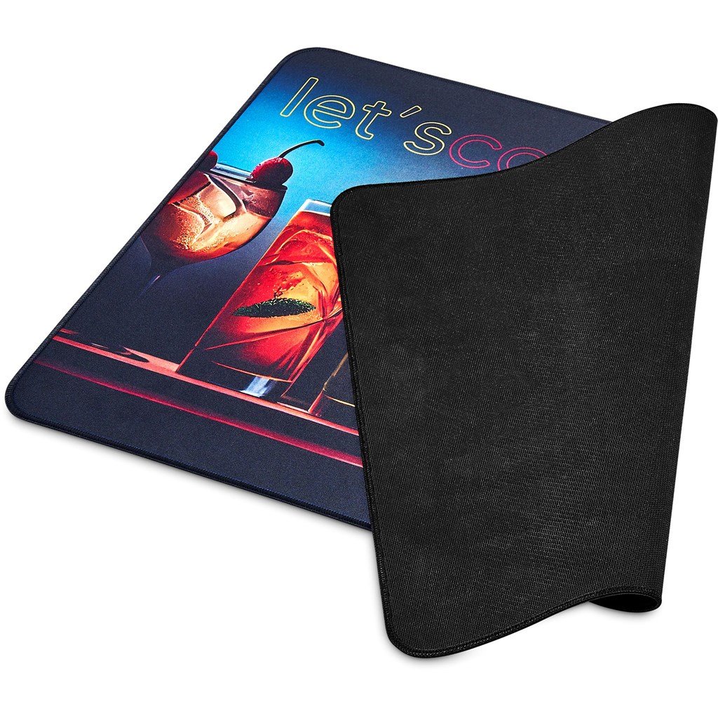 Destiny Sublimation Desk Or Bar Mat SOLID WHITE - Accessories,Mouse Pads and Mats,Ideas for Summer,Home Living