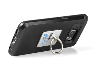 Digit Ring Grip & Stand-Silver-S