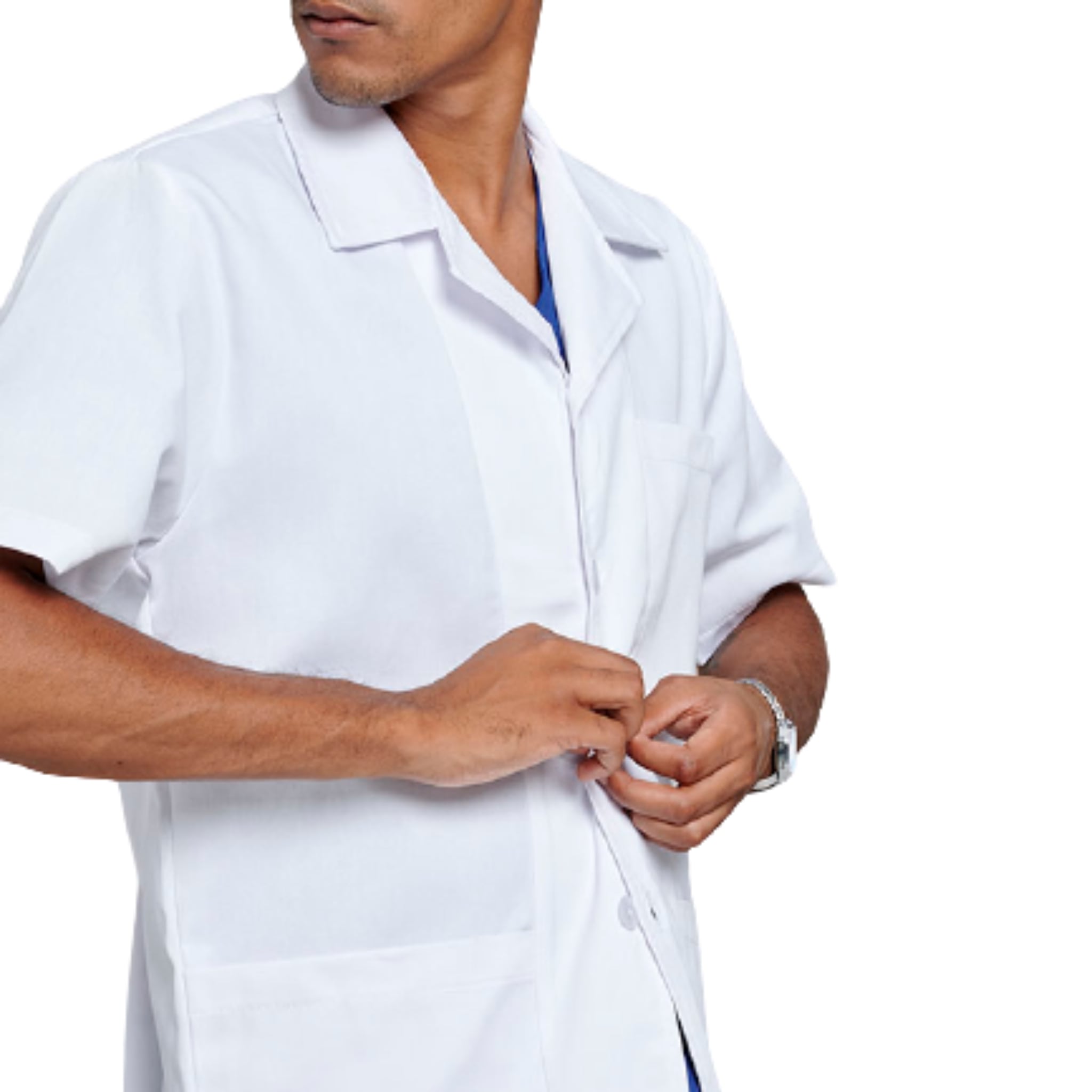 Doctors' Jacket (Short Sleeved)-White Coats