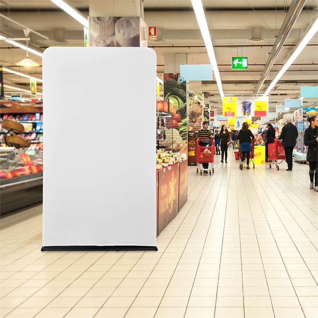 Double Sided Fabric Tube System 1.5m - Displays