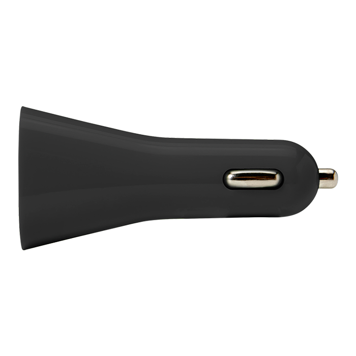 Dual Port USB Car Charger Black / STD / Last Buy - Technology