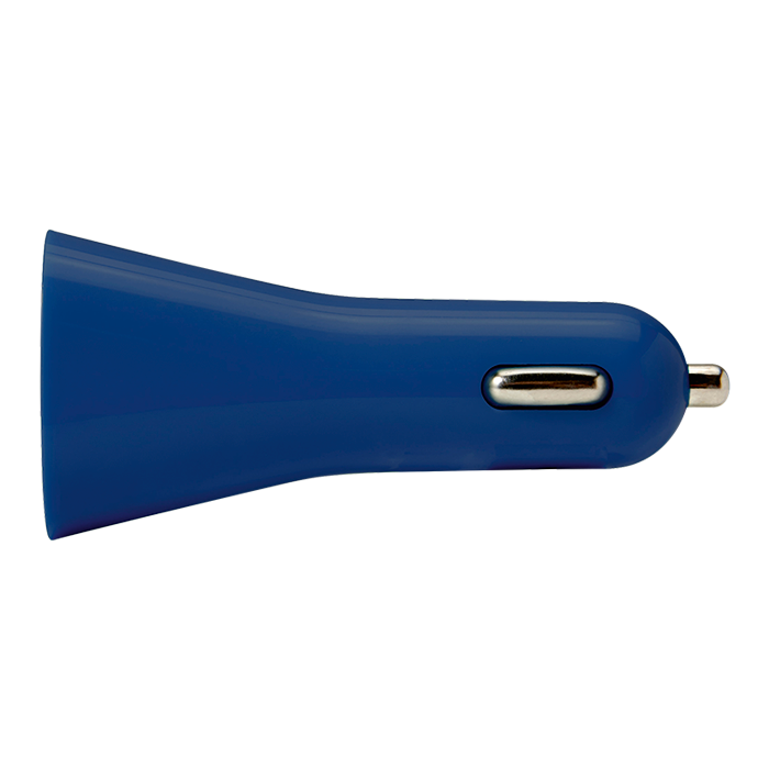 Dual Port USB Car Charger Blue / STD / Last Buy - Technology