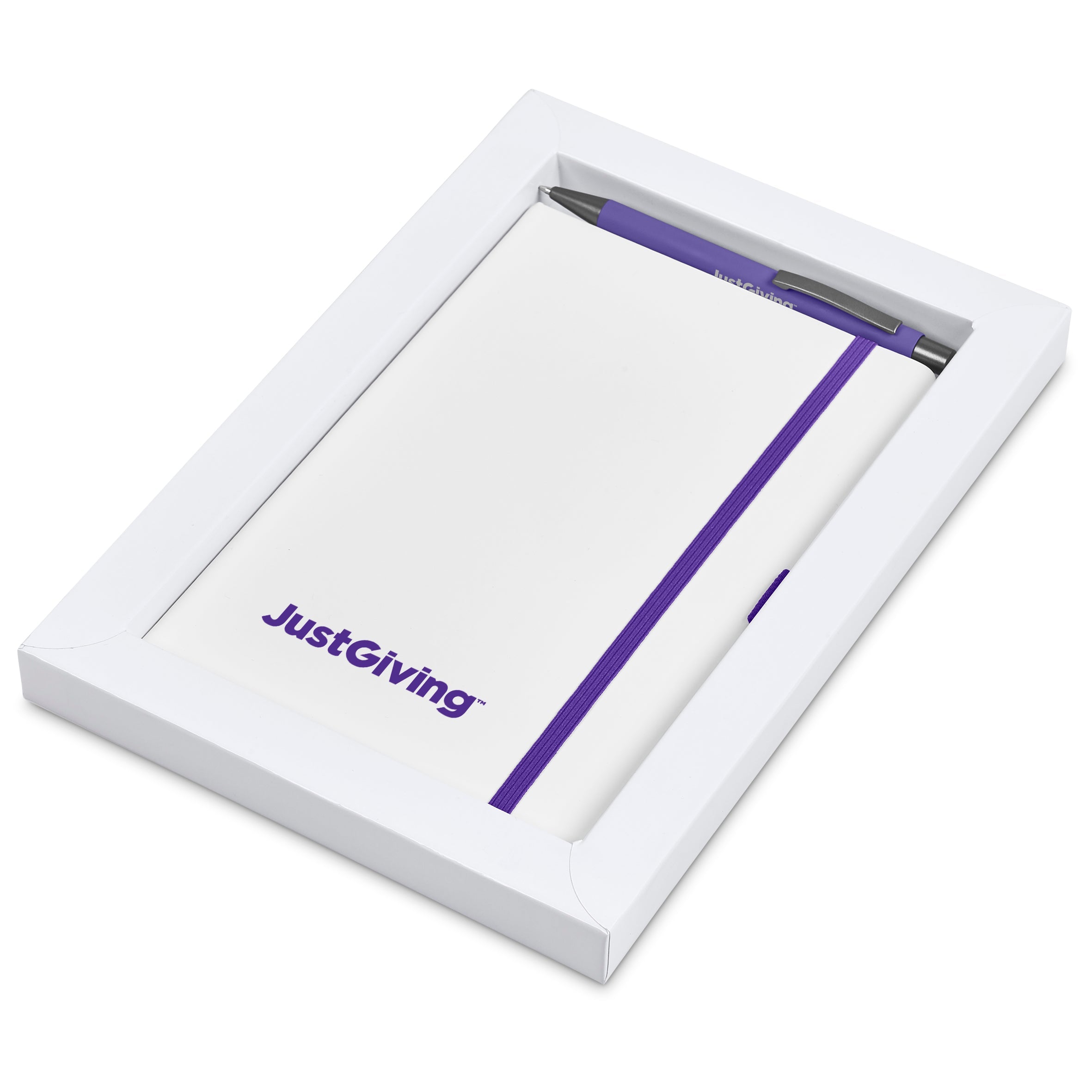 Duncan Notebook & Pen Set Purple / P - Stationery