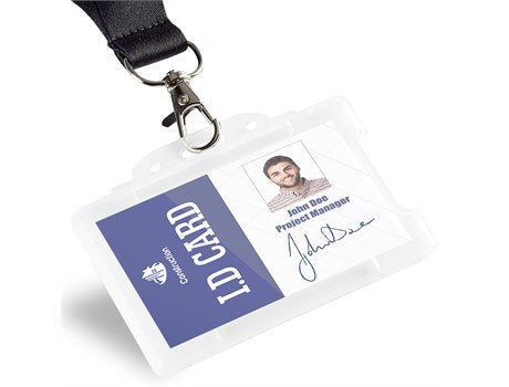 Workforce Landscape Lanyard Card Holder-