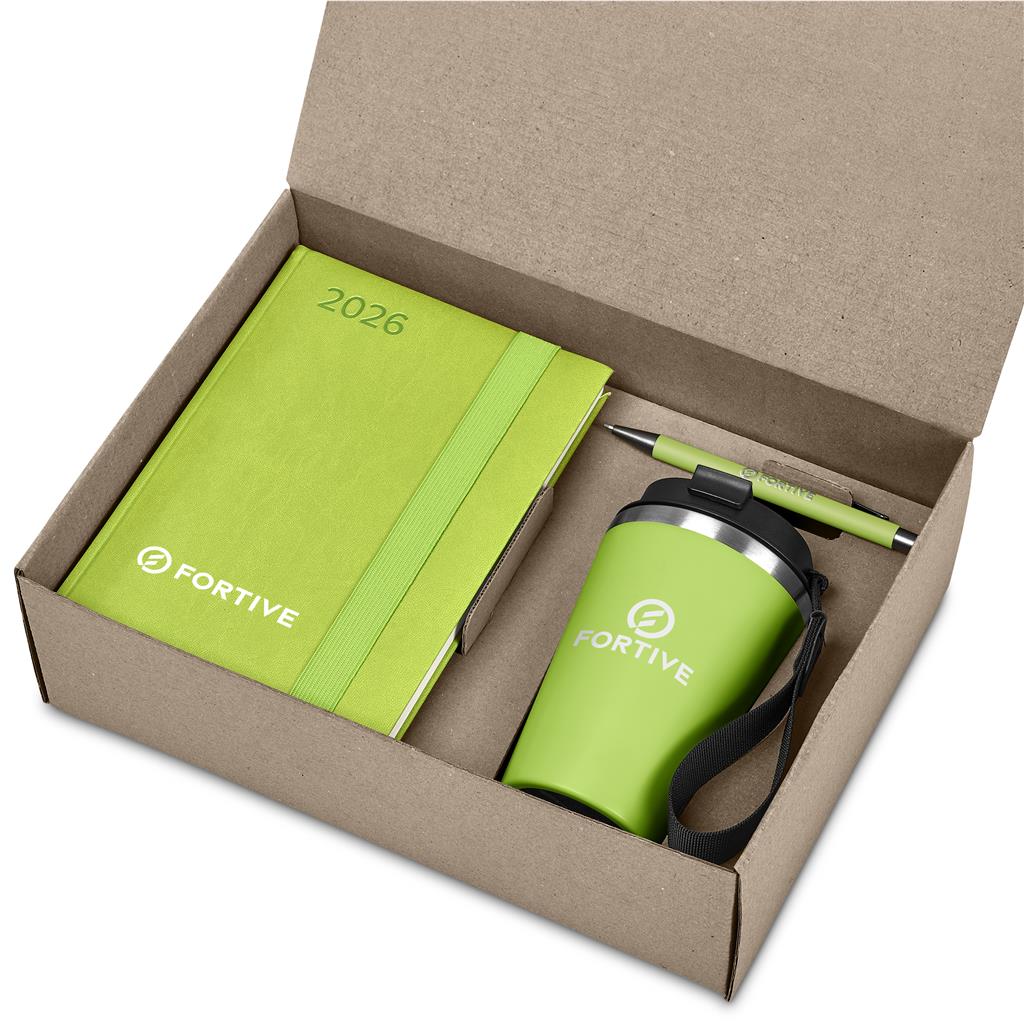 Echoism Diary Gift Set LIME - Diaries 2026,Diaries 2026,New Items,Diary Sets 2026