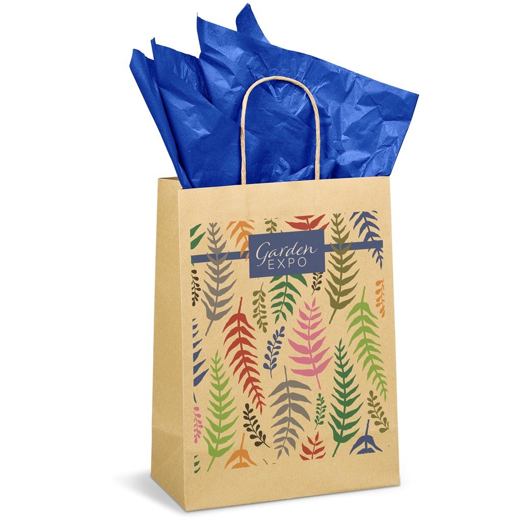 Custom Ecological Midi Gift Bag 150gsm Natural / NT - Bags