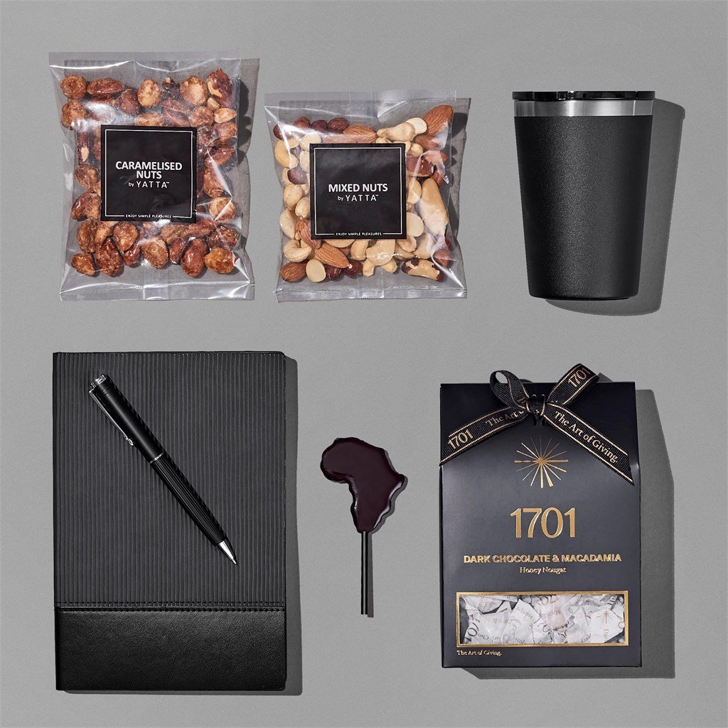 Elegant Ensemble Hamper BLACK - Unisex Hampers