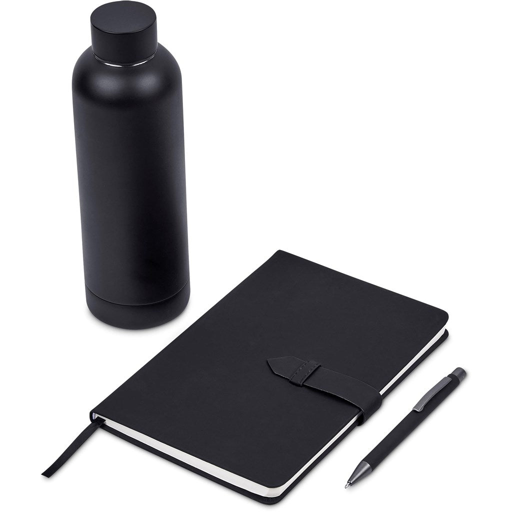 Emerson Kraft Gift Set BLACK - Items Introduced In 2024,Combo Sets,Drinkware Sets,Notebook Sets