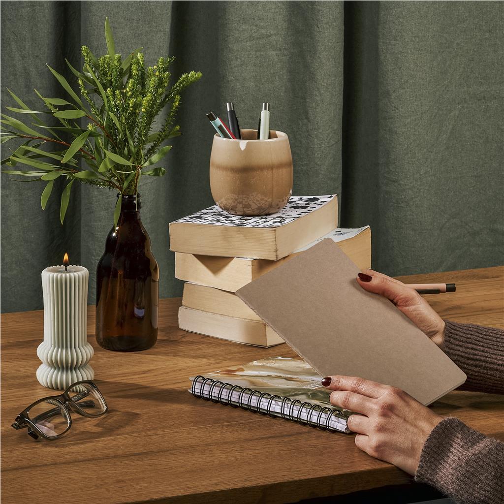 Emika FSC Certified Paper A5 Soft Cover Notebook - Notebooks,Eco-Friendly Ideas,Ideas for Conferences,Ideas School,Ideas Work,Notebooks