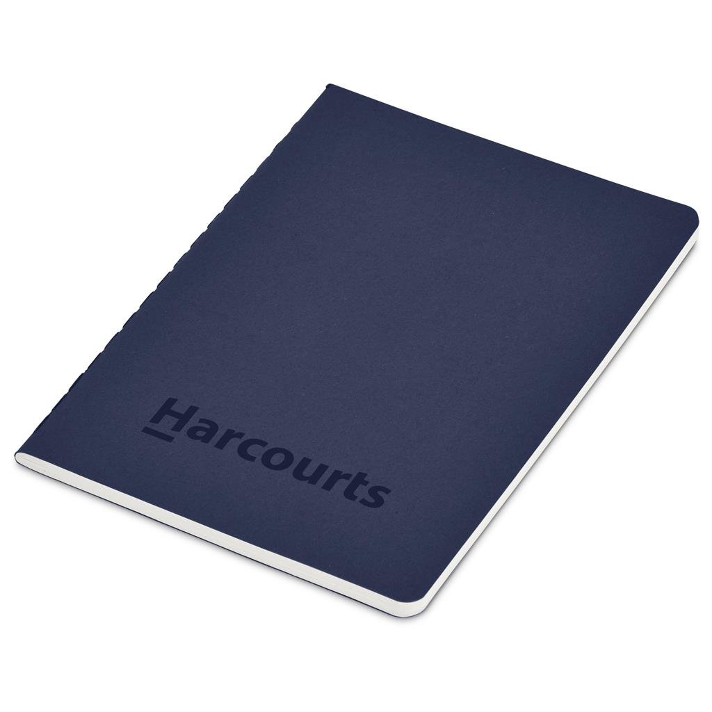 Emika FSC Certified Paper A6 Soft Cover Notebook NAVY - Notebooks,Paper Products,Ideas for Conferences,Ideas School,Ideas Work,Notebooks