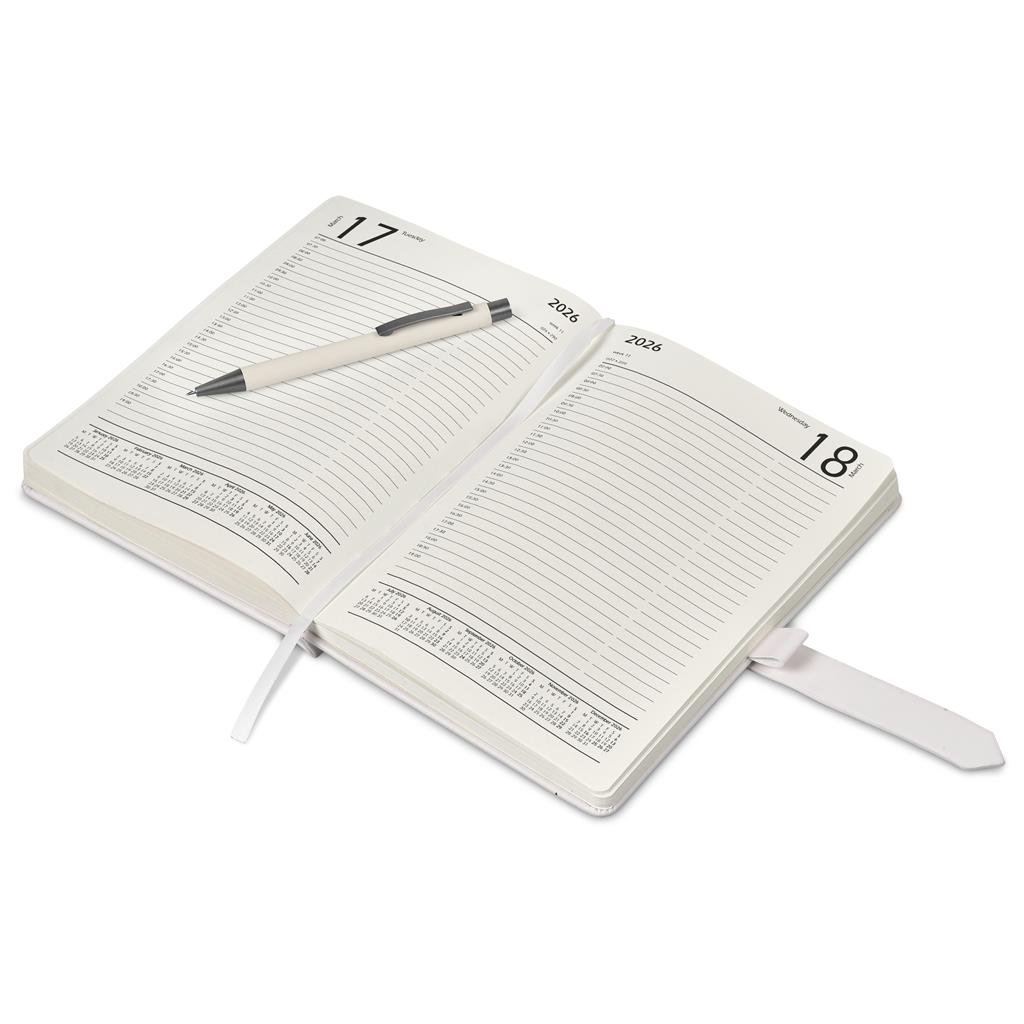 Enterprise A5 2026 Diary & Omega Pen Set - Diaries 2026,Diaries 2026,Diary Sets