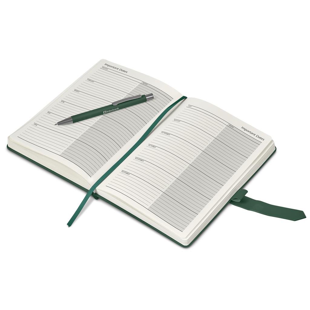Enterprise A5 2026 Diary & Omega Pen Set - Diaries 2026,Diaries 2026,Diary Sets