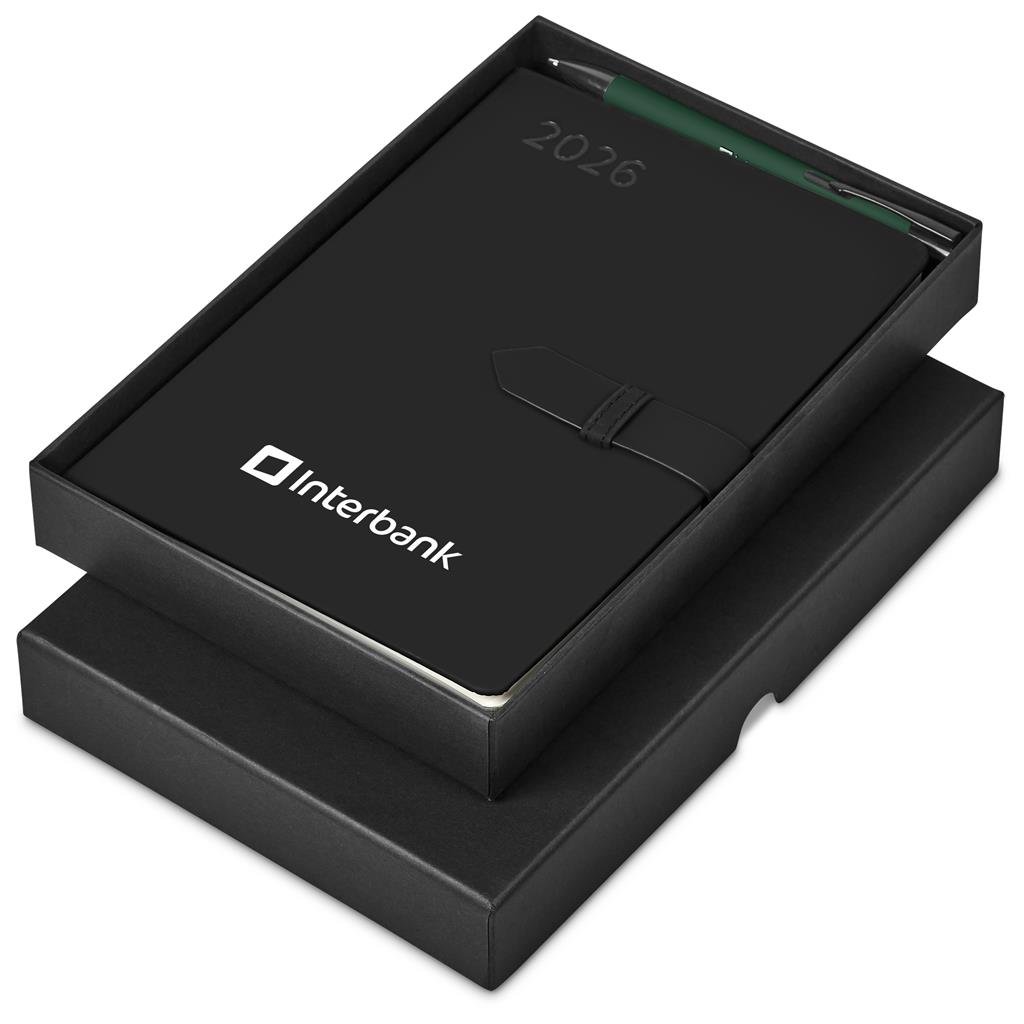 Enterprise A5 2026 Diary & Zeta Pen Set