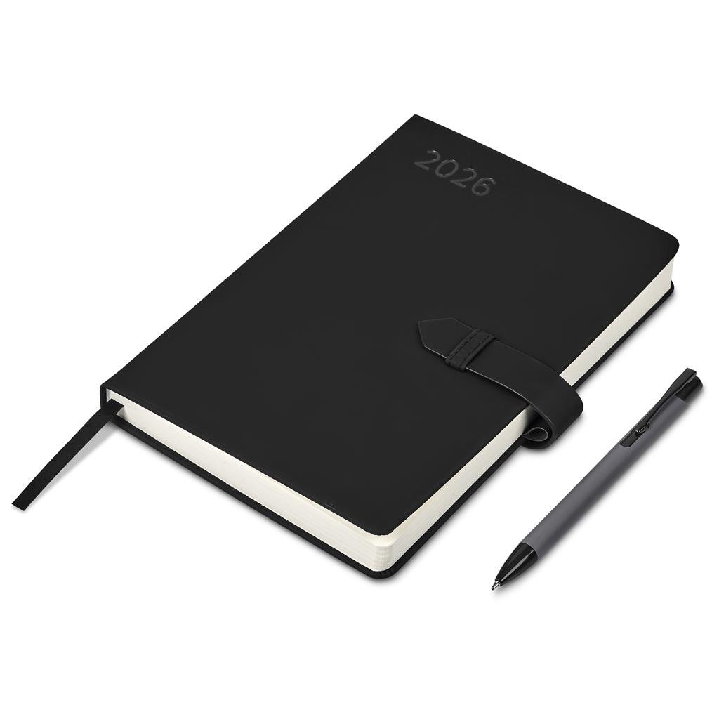 Enterprise A5 2026 Diary & Zeta Pen Set