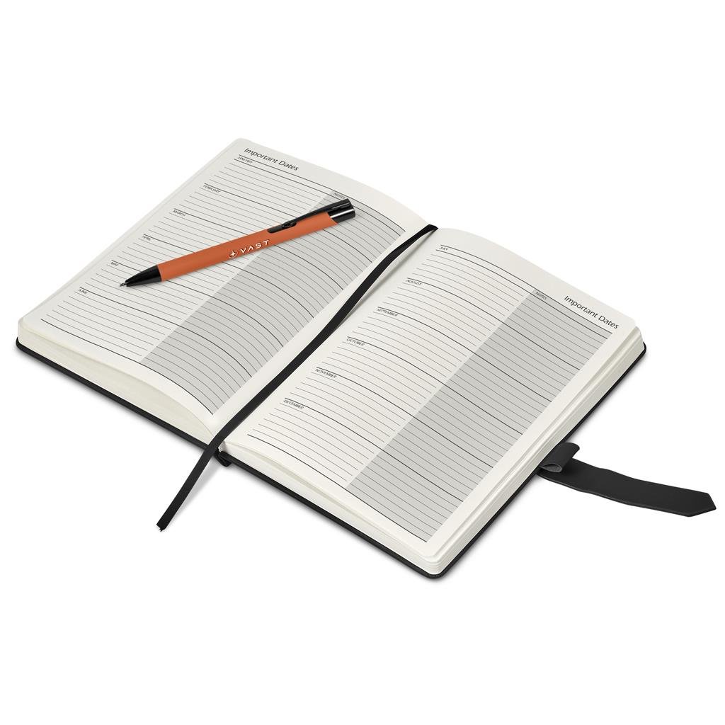 Enterprise A5 2026 Diary & Zeta Pen Set