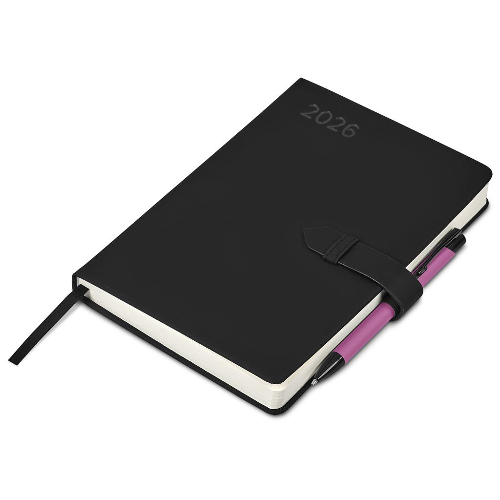 Enterprise A5 2026 Diary & Zeta Pen Set