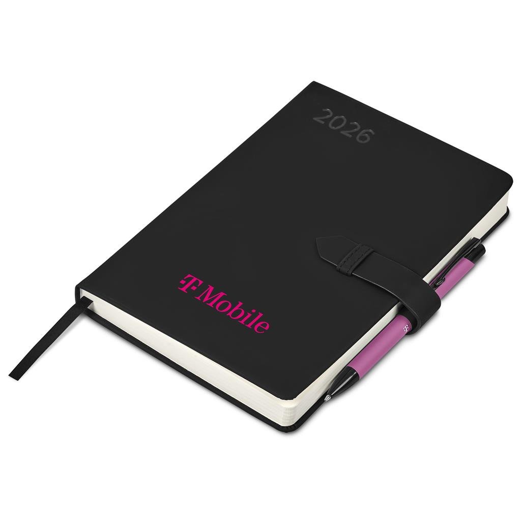 Enterprise A5 2026 Diary & Zeta Pen Set