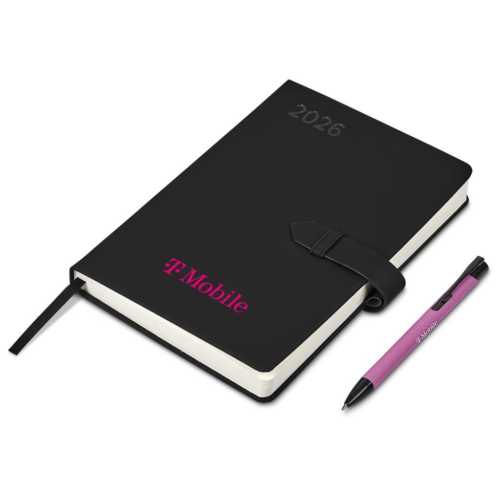 Enterprise A5 2026 Diary & Zeta Pen Set