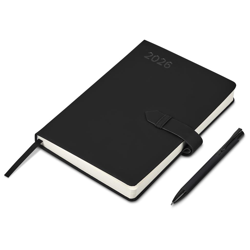 Enterprise A5 2026 Diary & Zeta Pen Set