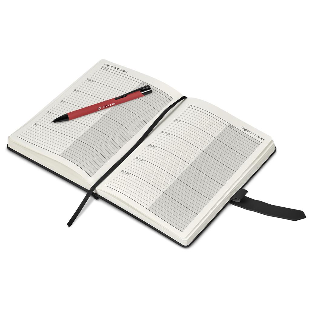 Enterprise A5 2026 Diary & Zeta Pen Set