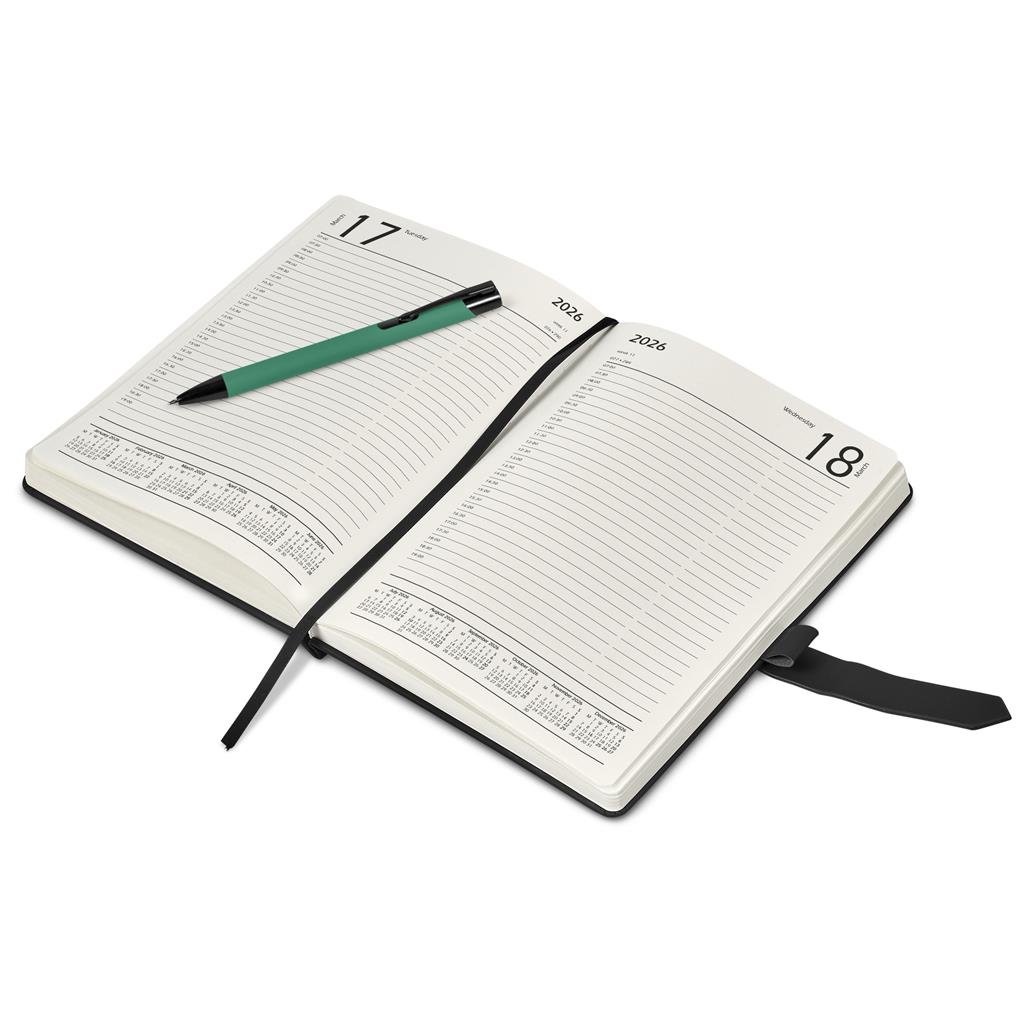 Enterprise A5 2026 Diary & Zeta Pen Set