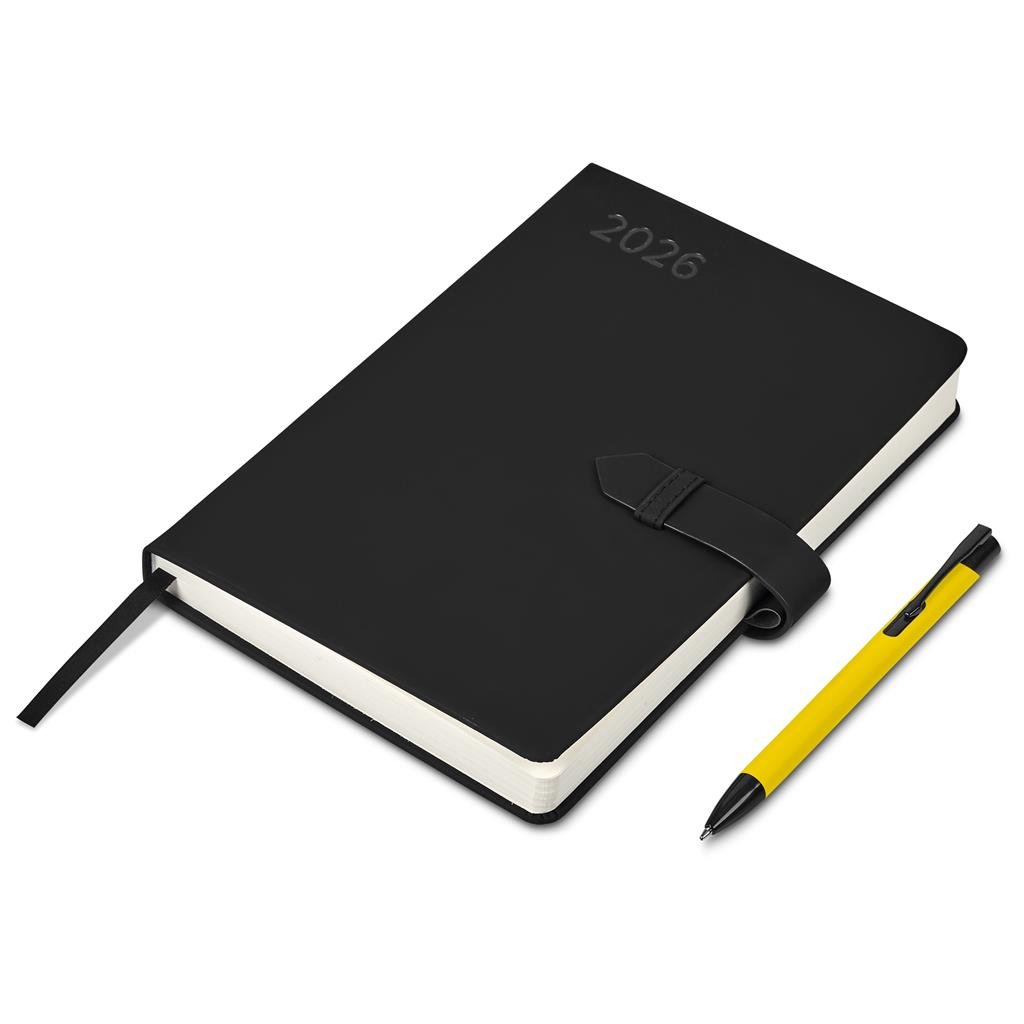 Enterprise A5 2026 Diary & Zeta Pen Set