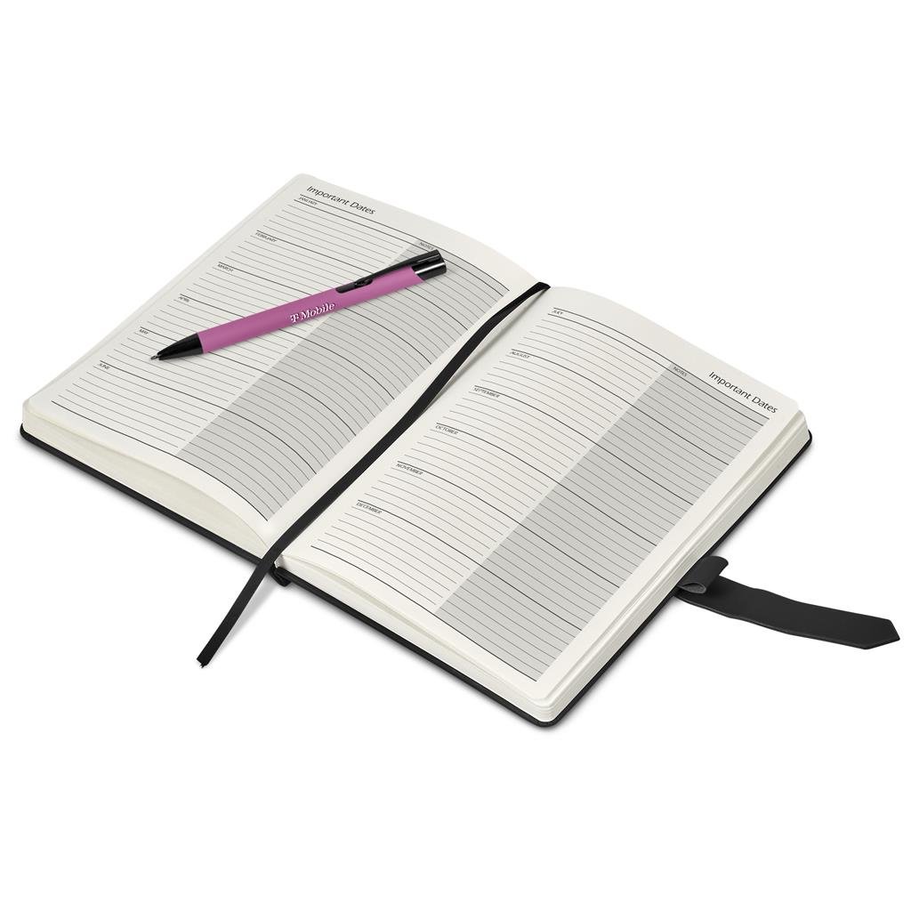 Enterprise A5 2026 Diary & Zeta Pen Set