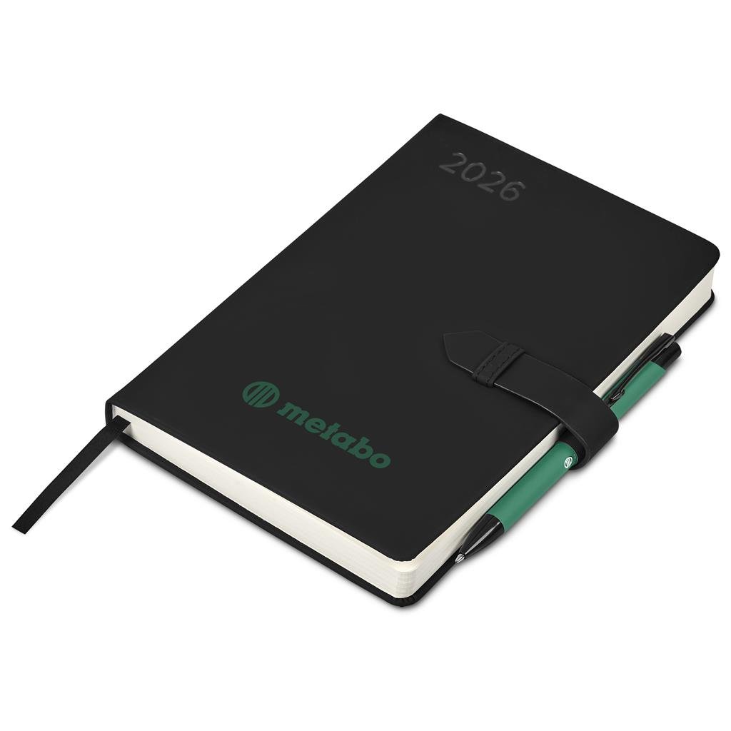 Enterprise A5 2026 Diary & Zeta Pen Set