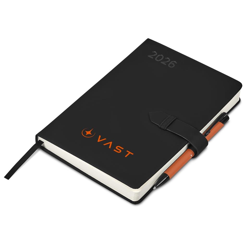 Enterprise A5 2026 Diary & Zeta Pen Set