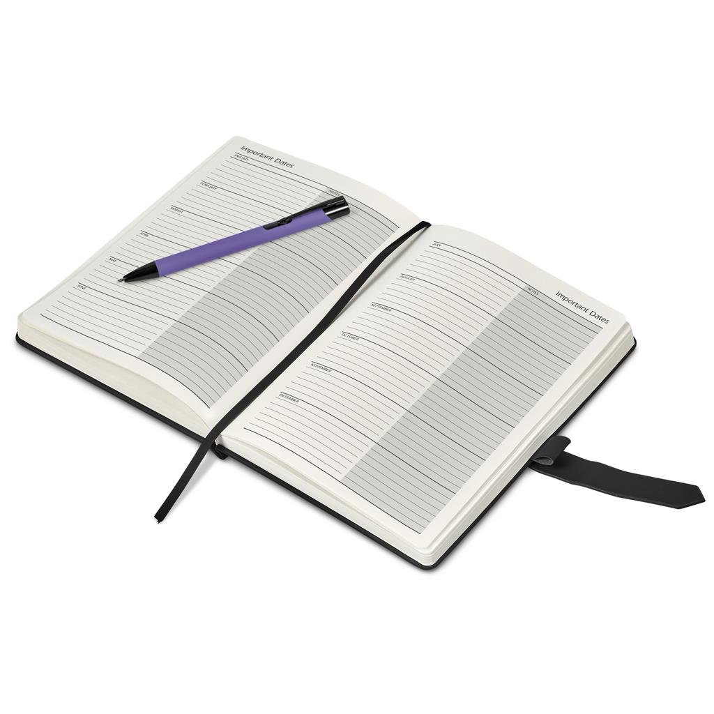 Enterprise A5 2026 Diary & Zeta Pen Set