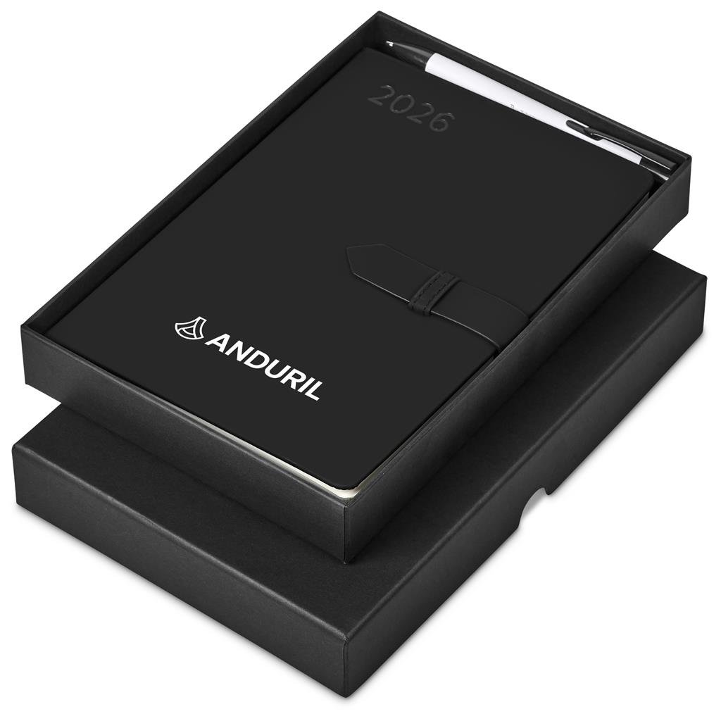 Enterprise A5 2026 Diary & Zeta Pen Set