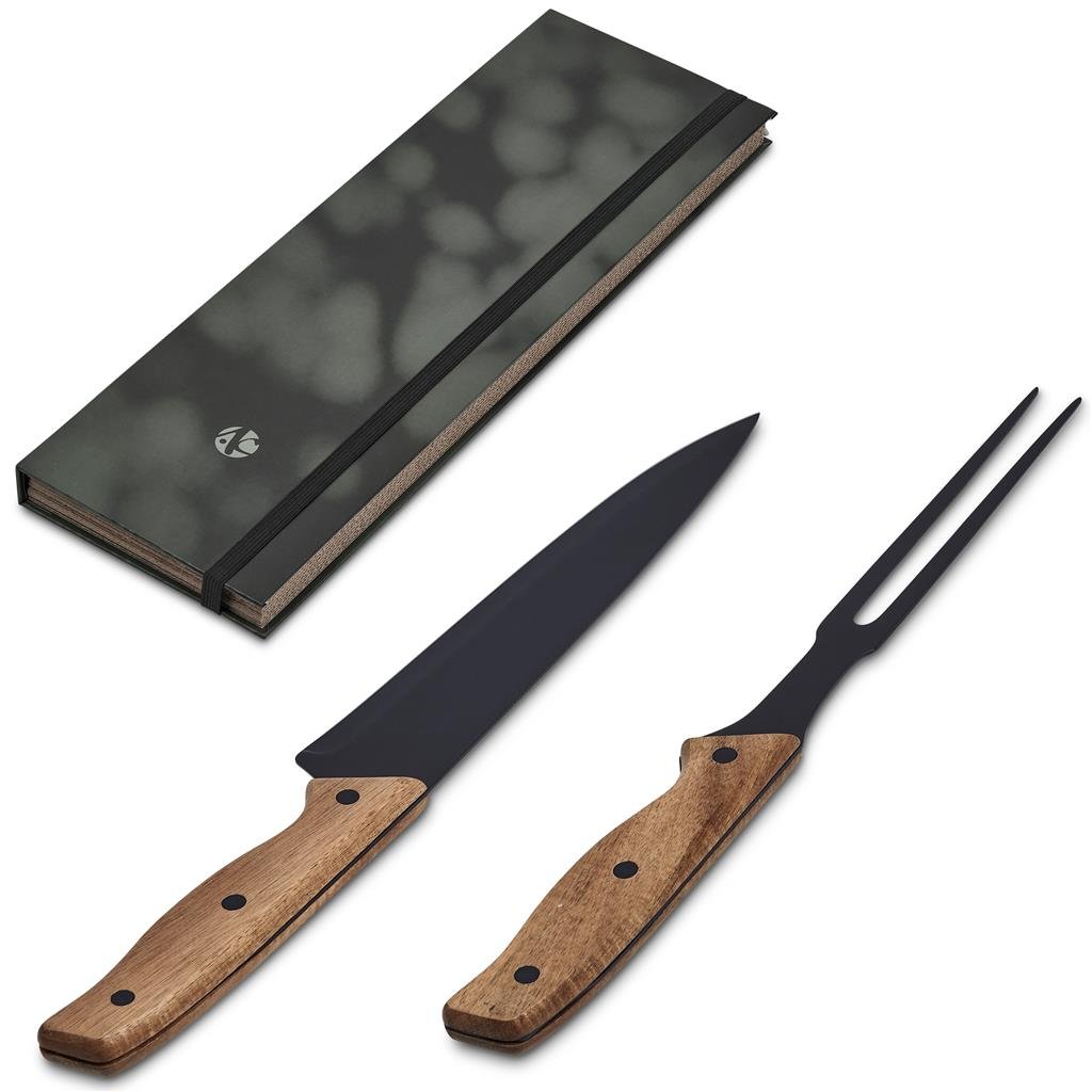 Ermelo Carving Set BLACK - Kitchen,Home and Living,Braai Ideas,Home Living