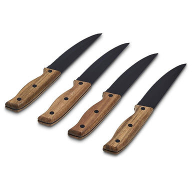 Ermelo Steak Knife Set BLACK - Kitchen,Home and Living,Braai Ideas,Home Living