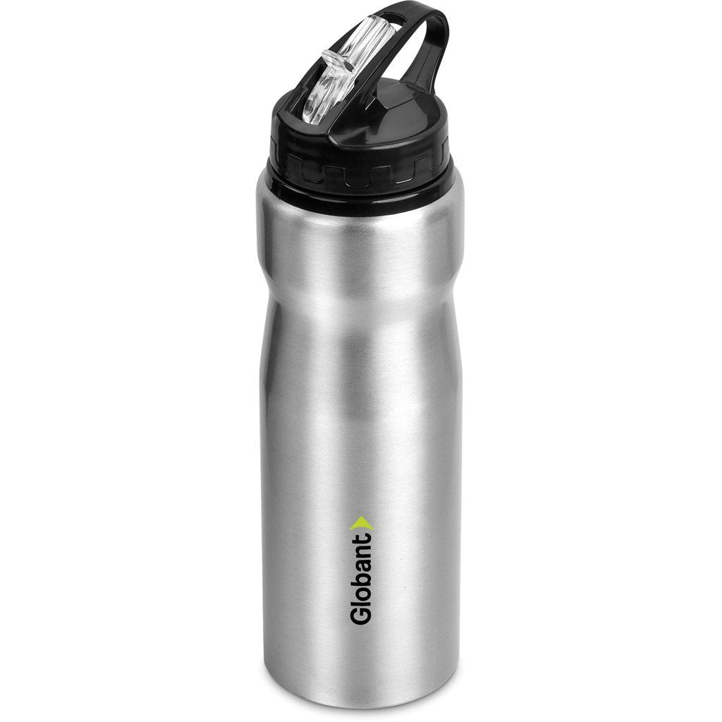 Eva & Elm Atlas Aluminium Water Bottle - 750ml Silver / S