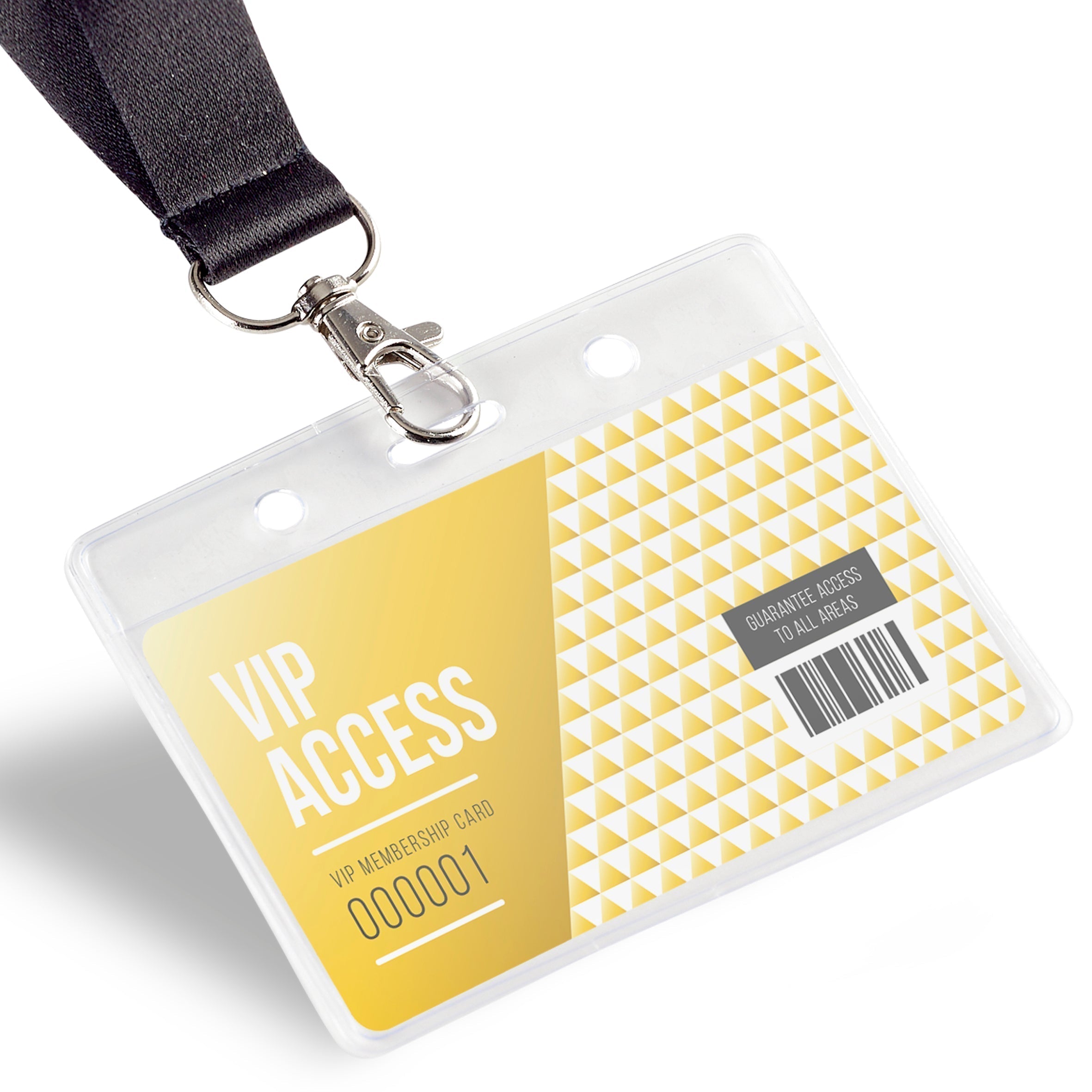 Myriad Lanyard Landscape Conference Pouch-