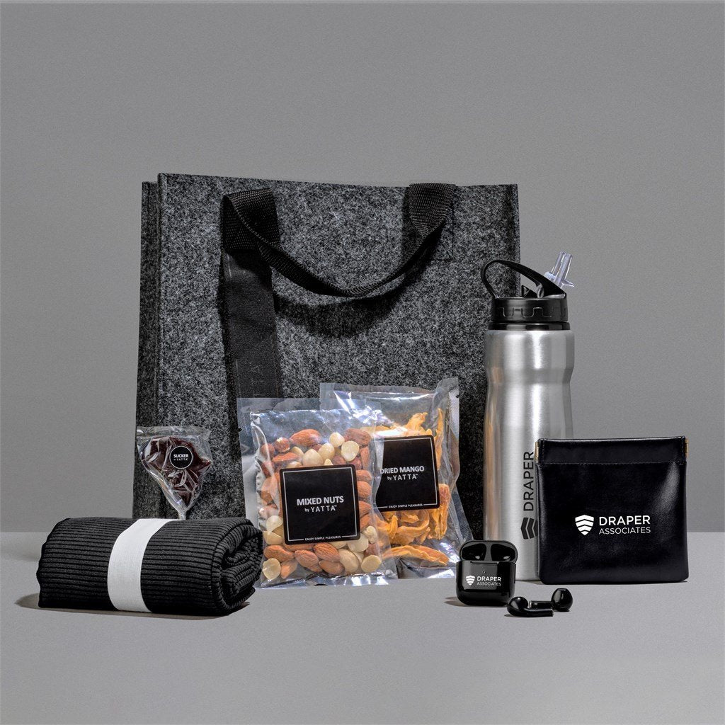 Fabulously Fit Hamper BLACK - Unisex Hampers