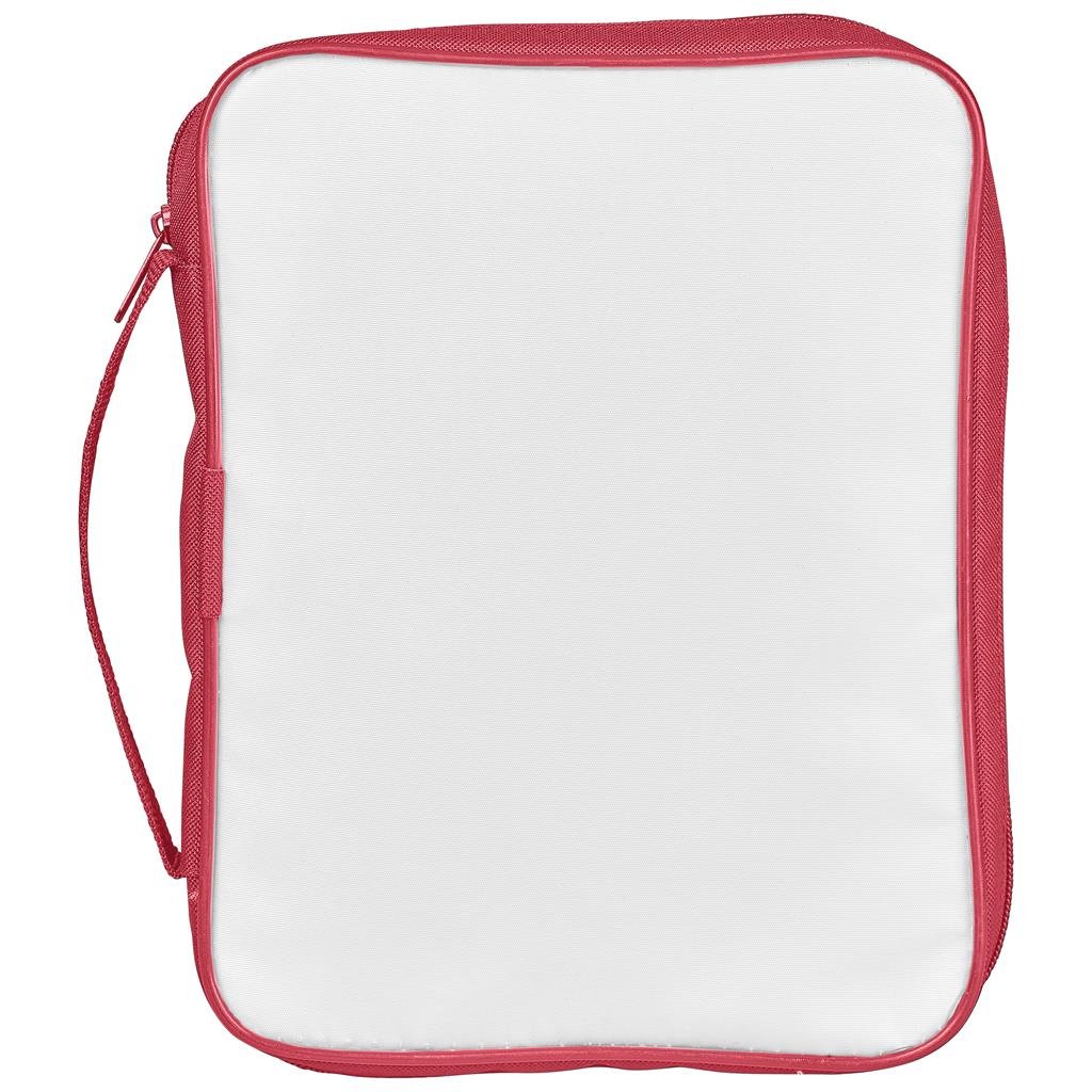 Custom Faith Bible Book Bag With Carry Handle RED - Personal Care and Pamper Gifts,Custom Conference Bags,Custom Bags