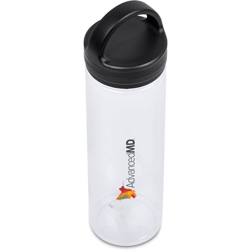 Fierro Recycled PET Water Bottle – 750ml BLACK - Bottles,Recycled Products,Recycled Drinkware,Drinkware