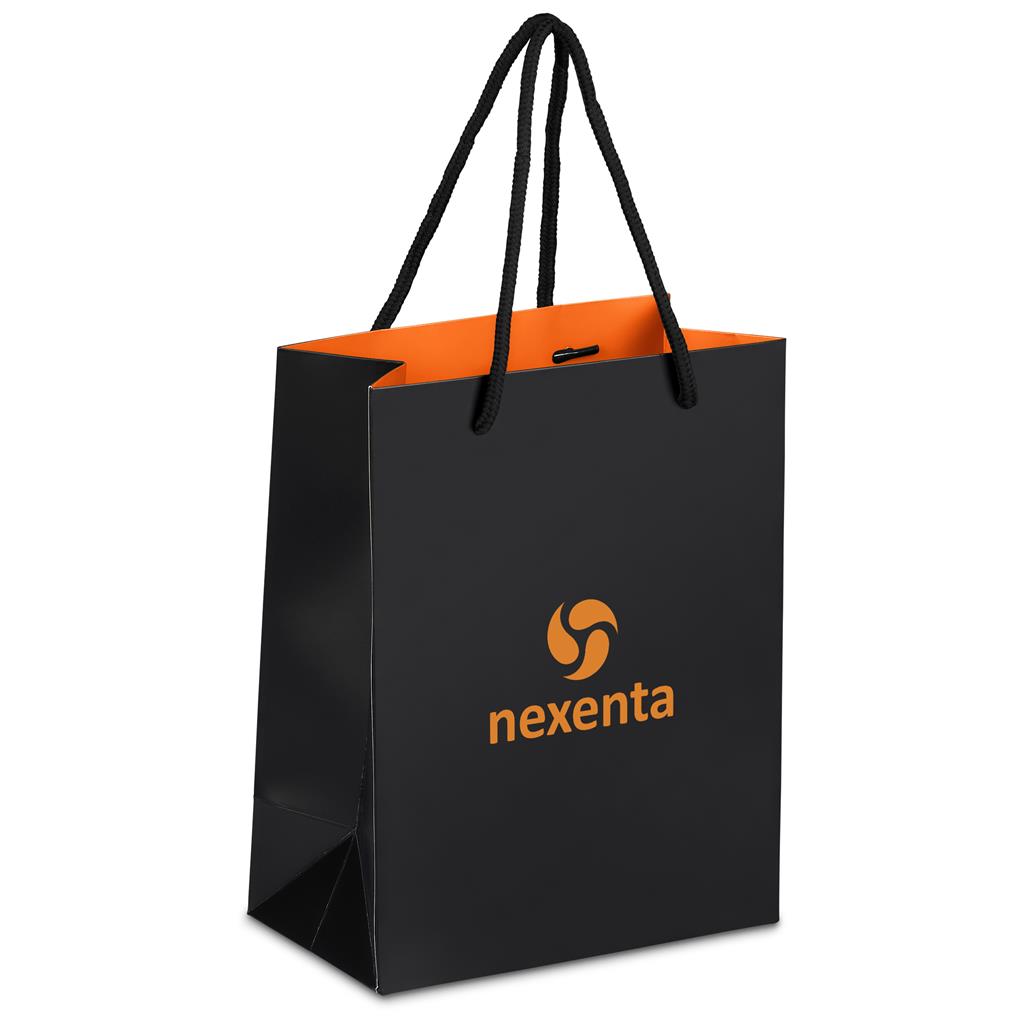 Finery Mini Paper Gift Bag ORANGE - Bags,Bags,Bags