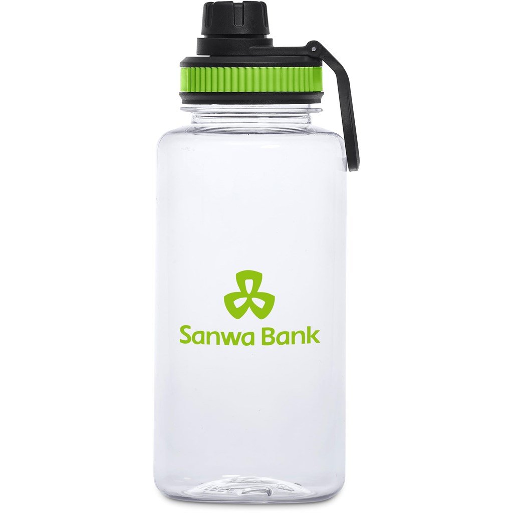 Franco Recycled PET Water Bottle – 1Litre LIME - Bottles,Recycled Products,Recycled Drinkware,Drinkware