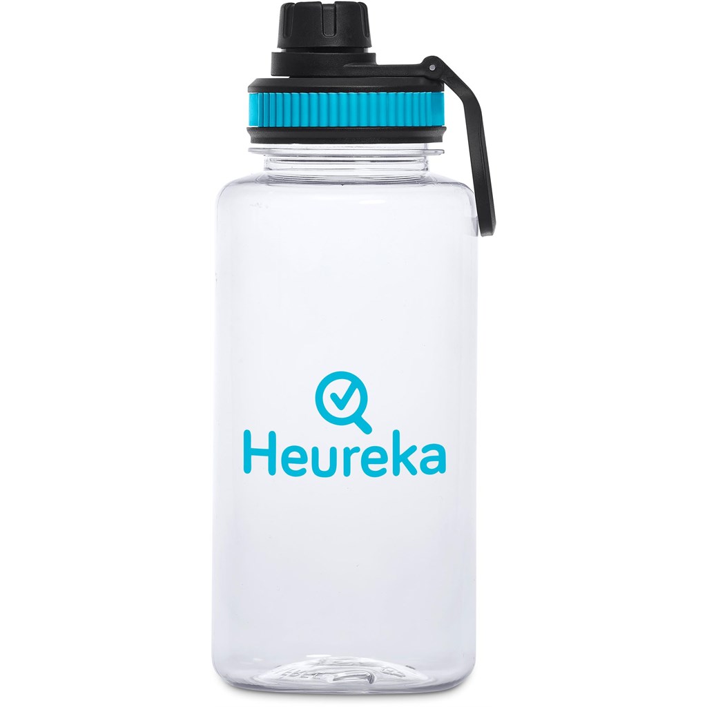 Franco Recycled PET Water Bottle – 1Litre TURQUOISE - Bottles,Recycled Products,Recycled Drinkware,Drinkware