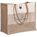Fukei Jute & Cotton Tote NATURAL - Eco-Friendly Bags,Shoppers and Totes,Jute Products,Bags,Ideas for Summer,Ideas the Beach,Bags