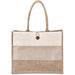 Fukei Jute & Cotton Tote NATURAL - Eco-Friendly Bags,Shoppers and Totes,Jute Products,Bags,Ideas for Summer,Ideas the Beach,Bags