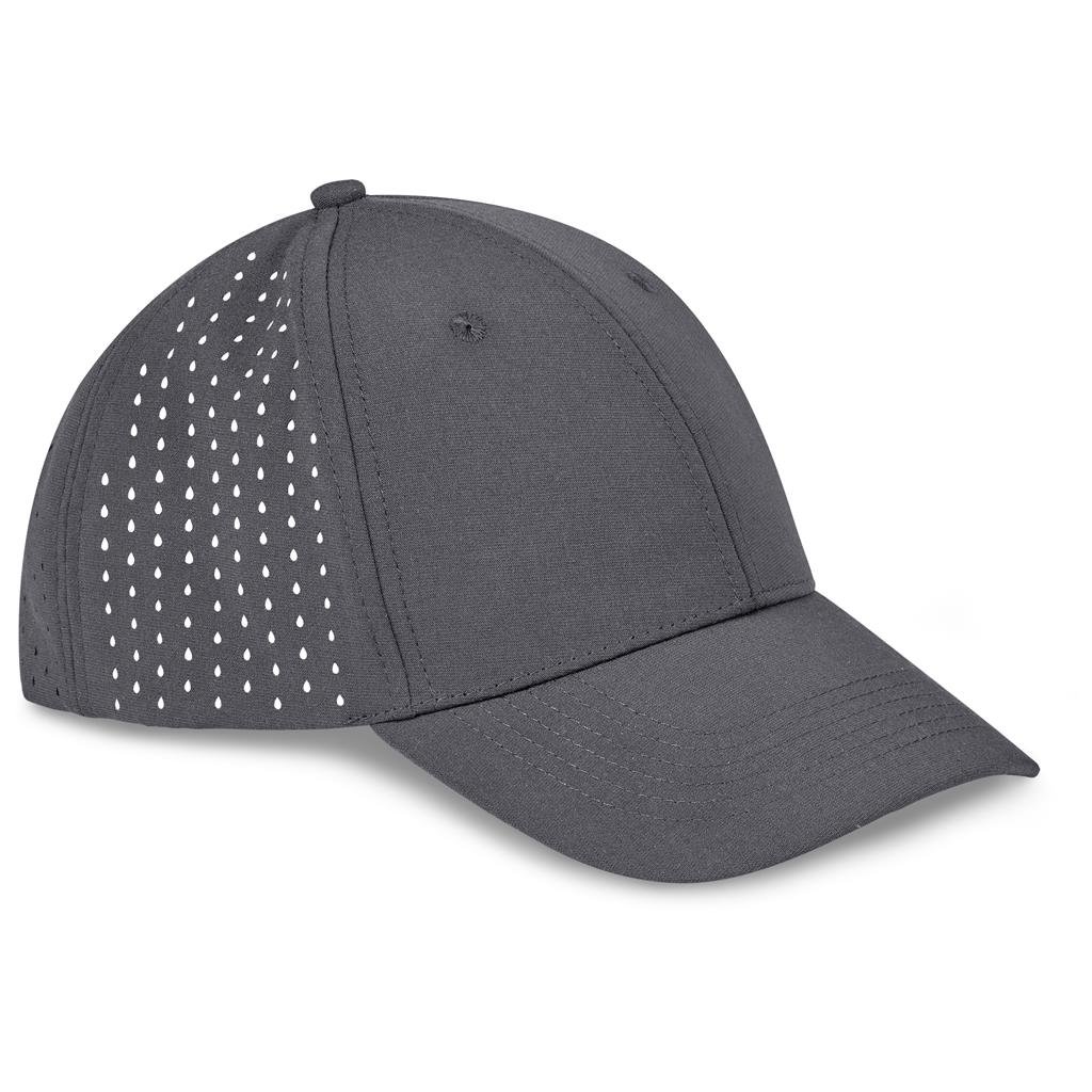 Fusion Laser Cap - 6 Panel CHARCOAL - Caps