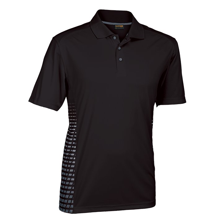 Galaxy Golfer Mens Black/Grey / XL / Regular - Golf Shirts