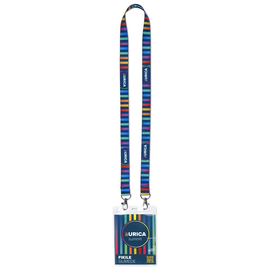 Garros Double-Sided Sublimation Satin Lanyard - Lanyards,Lanyards,Custom Lanyards Wrist Straps and Keyholders,Custom Keyholders